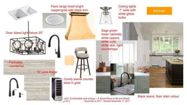 Kitchen Design Board
