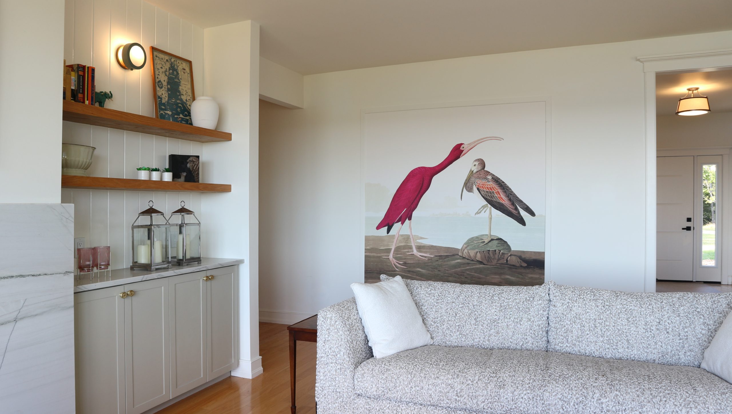 Hovia wallmural panel Audubon Collection
