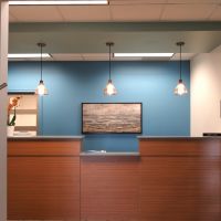 Dental Clinic Reception Desk