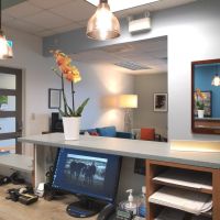 Reception Desk from Working Side