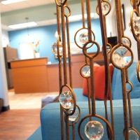 Floor Lamp Detail Waiting Room
