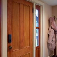 wooden door