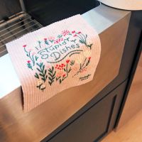 stupid dishes dish cloth
